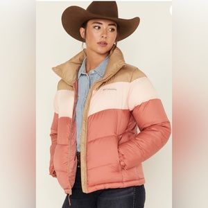 New! COLUMBIA WOMEN'S PUFFECT™ COLOR BLOCK JACKET. Size - XL